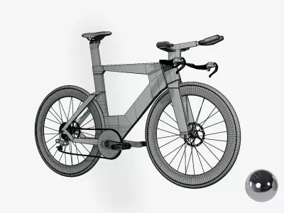 Canyon SpeedMax Bicycle 3D model