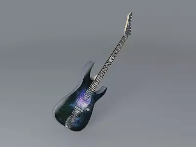 ESP DNA Guitar guitar Free 3D model