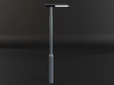 Street Lamp Free low-poly 3D model get