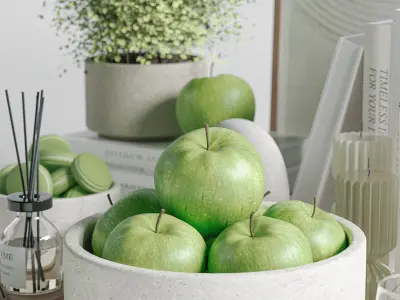 Decorative Set 04 3D model