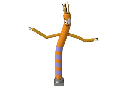 Inflatable Sky Dancer 3D model 3D model