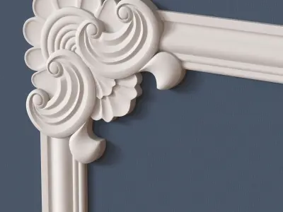 Molding Corner 3D model 5
