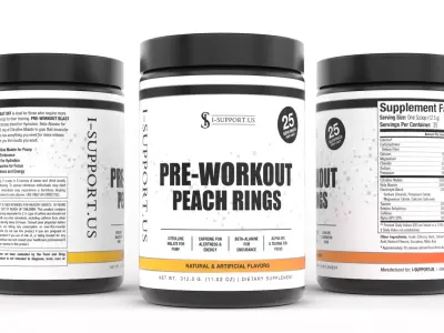 Protein Powder 3D model get