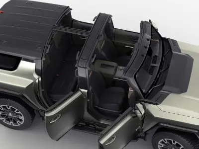 Hummer SUV EV 2024 3D model