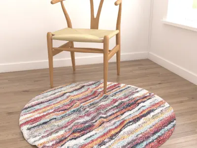 Rugs No 413 Low-poly 3D model