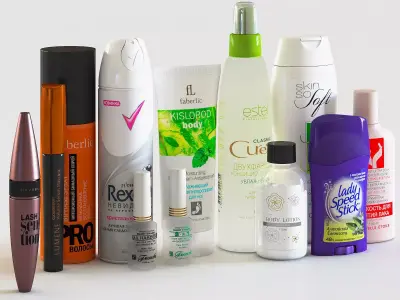 Set dresser Low-poly 3D model