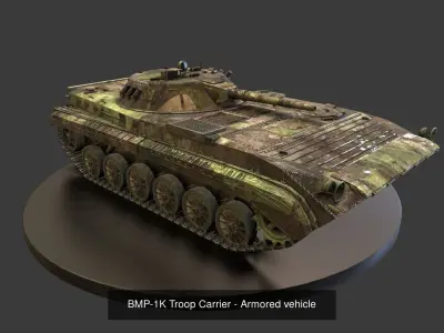 Post-Apo Military Vehicles 3D Model Pack