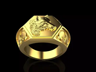 Mens rings  21 3D print model