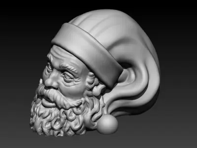 SANTA CLAUS 3D print model 6