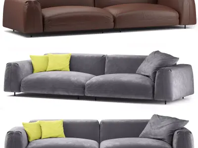 Arflex sofa Tokyo Soft 3D model