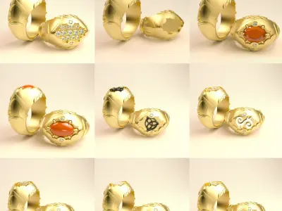 Tango or Ring  for Man Collection  3D print model