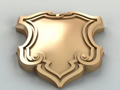 Cartouche 005 3D model