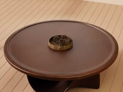 Flux Curve Coffee Table 3D model