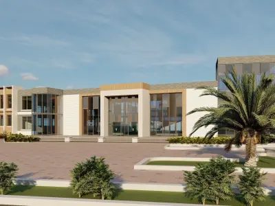 SCHOOL BUILDING 3D model