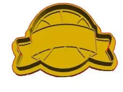 Ball cookie cutter 3D model