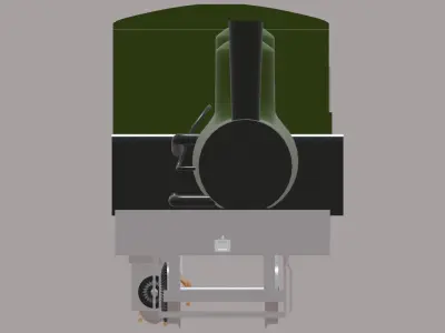 shay class B 3D model