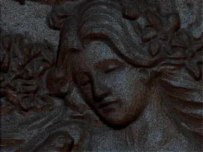 3D RELIF FOR CNC 3D model