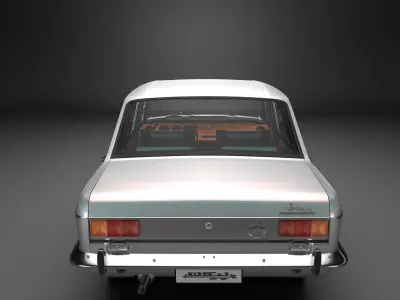 Peykan-Hillman Hunter Low-poly 3D model