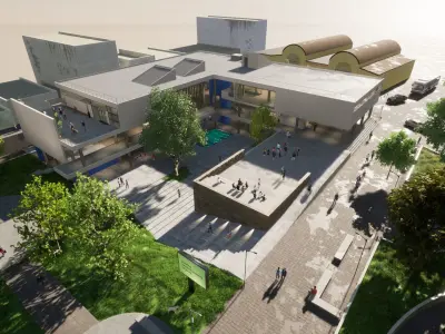 ARCHITECTURAL MUSEUM for Twinmotion and Unreal Engine 4 3D model