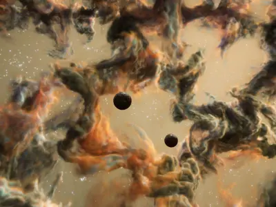 UE5 - 70 8K PBR Planets - 9 8K Stardust Skydomes 3D model