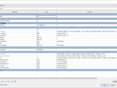 Adjustable Flanged Mechanical Equipment 3D model