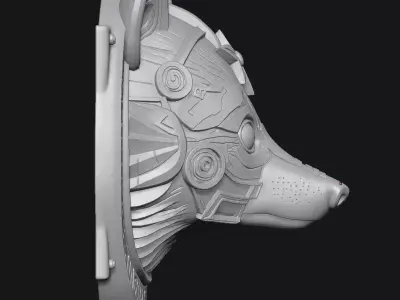 Raccoon 3D print model