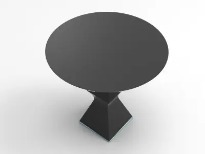 Gloe Side Table Low-poly 3D model