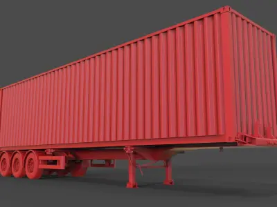 Trailer mod19 3D print model