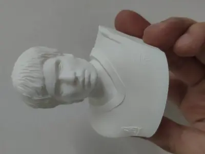 Diego Maradona 3D Printable Bust 3D print model