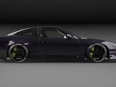 Nissan 180SX RB Drift 3D model