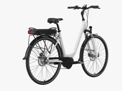 Electric bike 4 3D model