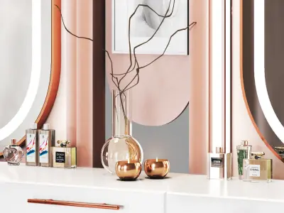 BeautySalon 08 Low-poly 3D model