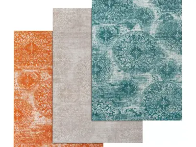 Rug Set 1747 3D model