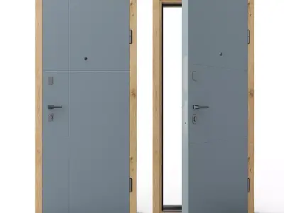 Mookel Door 3D model