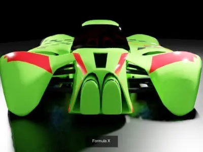 Concept Cars 3D Model Pack