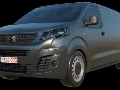 PEUGEOT MASTER CAR   3D model