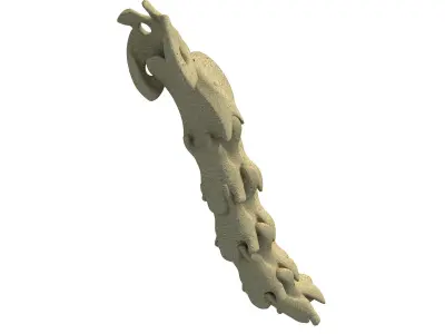 Animal Neck Cervicale 3D model
