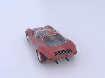 Alfa Romeo 33 Stradale 1968 3D 3D model