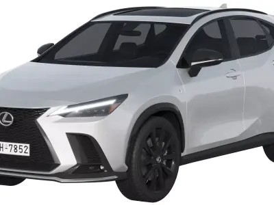 Lexus NX300 F-Sport 2022 3D model