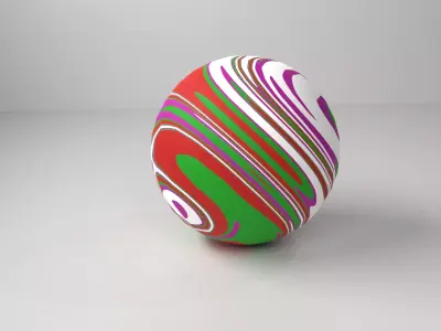 Rubber Ball 3D model