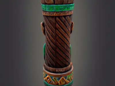 Tiki decor 3D print model