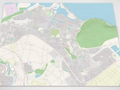 Cityscape Portmore Jamaica 3D model