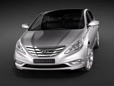 Hyundai YF Sonata i45 3D model