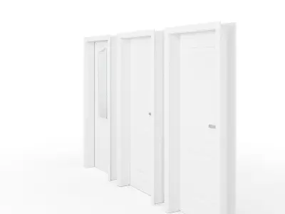 Porta Door London Collection 3 doors 3D model