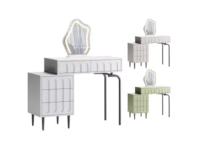 Coiffeuse 31-49 pouces 3D model