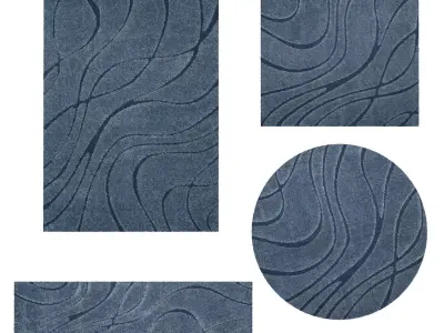 Rugs No 100 Low-poly 3D model