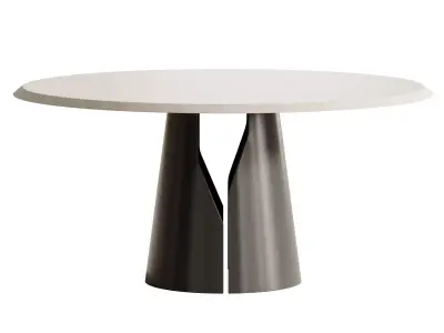 Cattelan Italia Giano Argile Dining Table 3D model