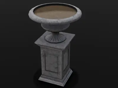 Decor Vase 3D Model Low-poly 3D model