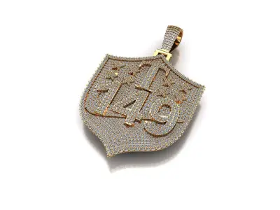 hiphop pendants 3D print model