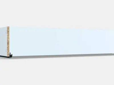 COMPLEMENT Box with glass front Low-poly 3D model